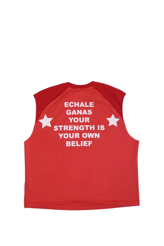 Echale Ganas Crop Tank top